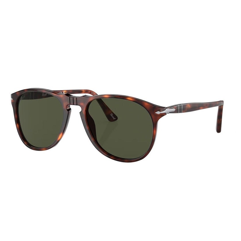 Persol Men's Sunglasses, Aviator Shape, Size 55 - 24/31-PO9649S