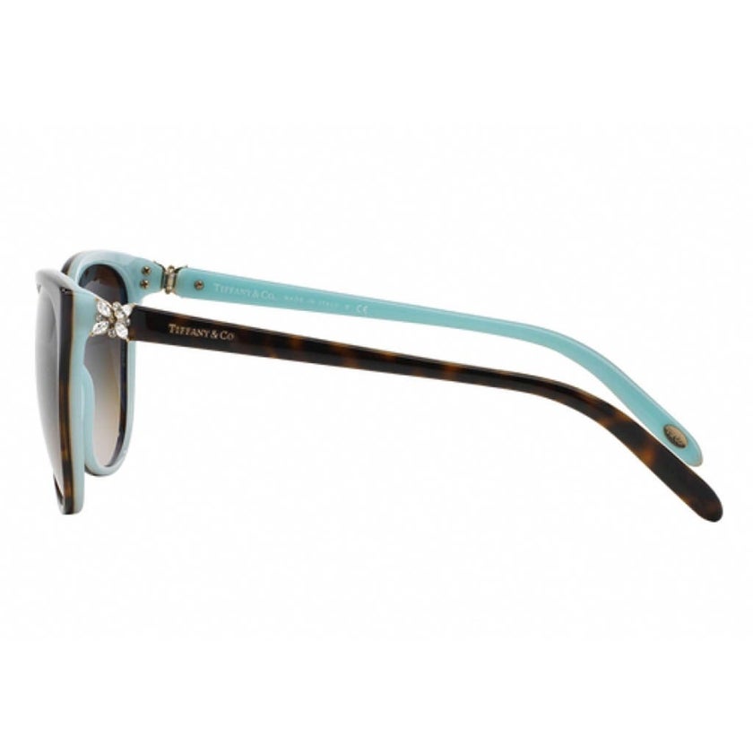 Tiffany Women's Sunglasses, Cat-Eye Shape, Size 58 - TF4089B-81343B