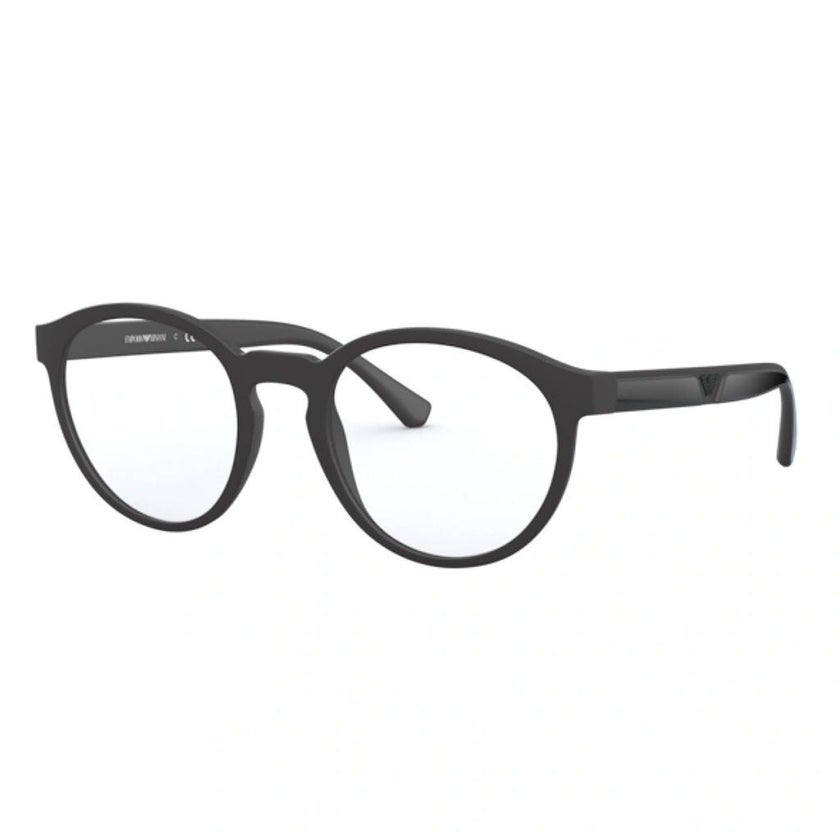 Emporio Armani Men's Optical Frames, Round Shape, Size 52 - 58011W-0EA4152