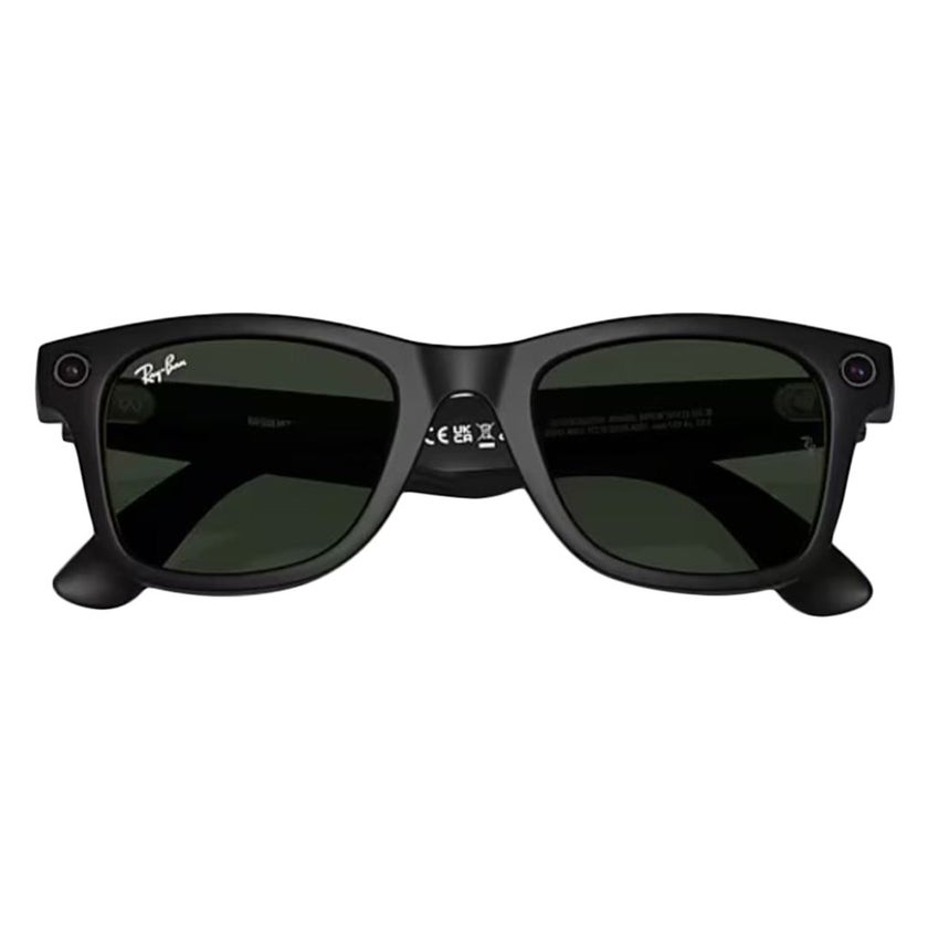 Ray-Ban Meta Wayfarer Gen 1 Sunglasses, RW4006 - Clear/Graphite Green Transition