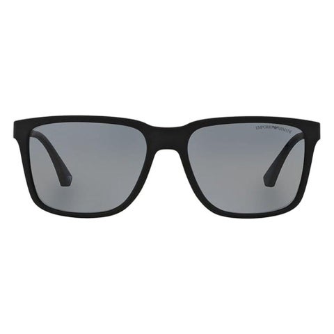 Emporio Armani Men's Sunglasses, Square Shape, Size 56 - 506381-0EA4047