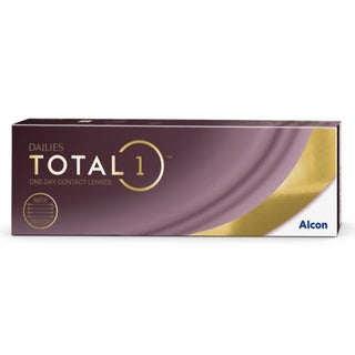 Alcon Dailies Total1 One Day Clear Contact Lenses, Base Curve 8.5, Power -5.75, Pack of 30's