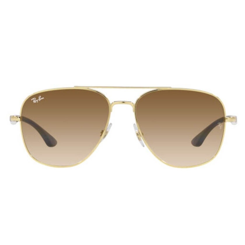 Ray-Ban Unisex Sunglasses, Aviator Shape, Size 56 - RB3683-001/51