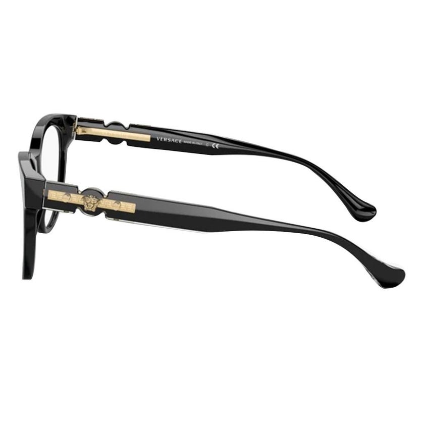 Versace Women Optical Frames, Cat Eye Shape, Size 53 - GB1 0VE3304
