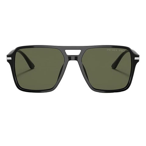 Prada Men's Sunglasses, Aviator Shape, Size 55 - 1AB03R-PR-20YS