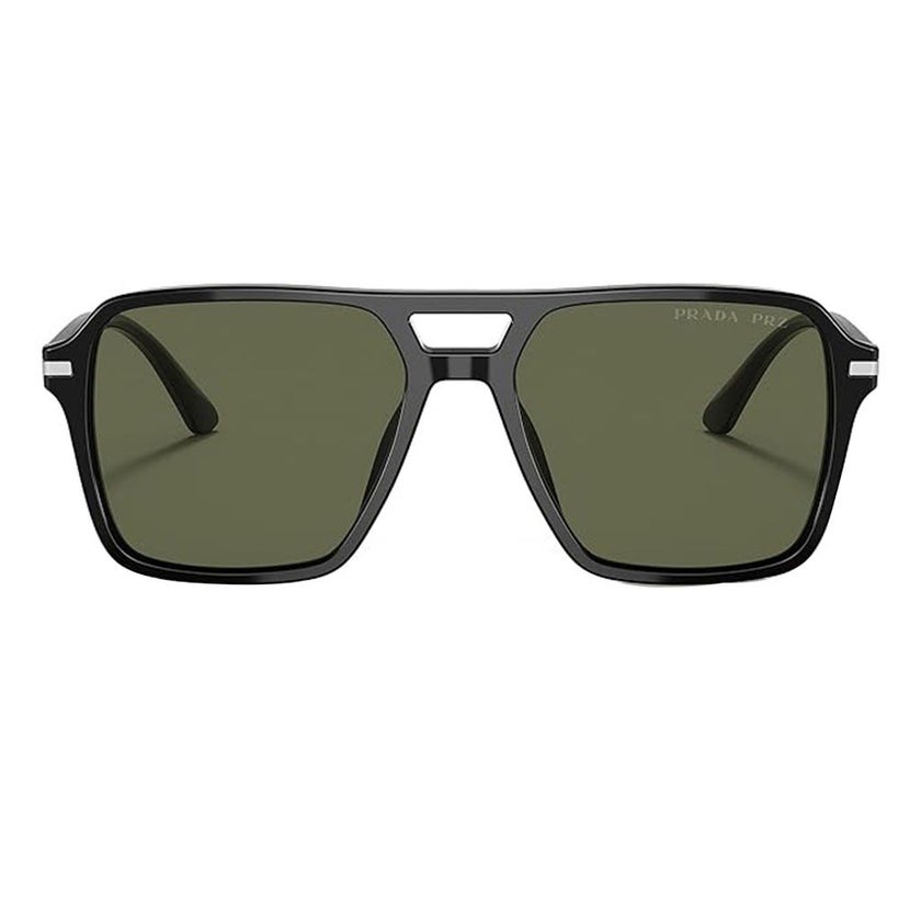 Prada Men's Sunglasses, Aviator Shape, Size 55 - 1AB03R-PR-20YS