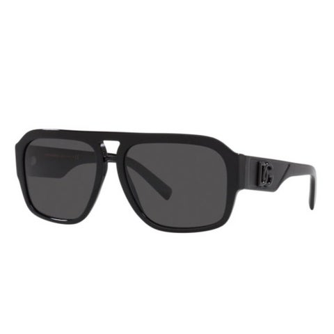 Dolce & Gabbana Men's Sunglasses, Aviator Shape, Size 58 - 501/87-0DG4403
