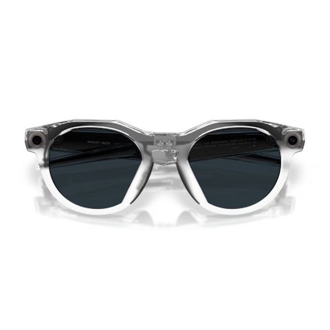 Oakley Meta HSTN Sunglasses, Size 51, Clear/Grey Transition - OW8002