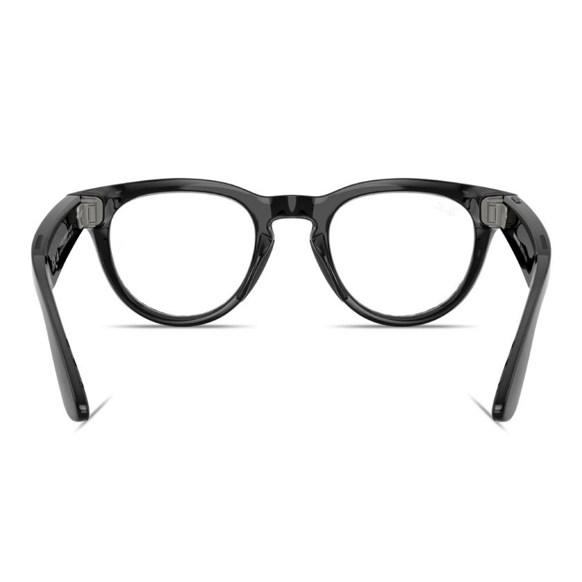 Ray-Ban Meta Headliner Sunglasses, Size 50, Clear/Graphite Green - RW4013