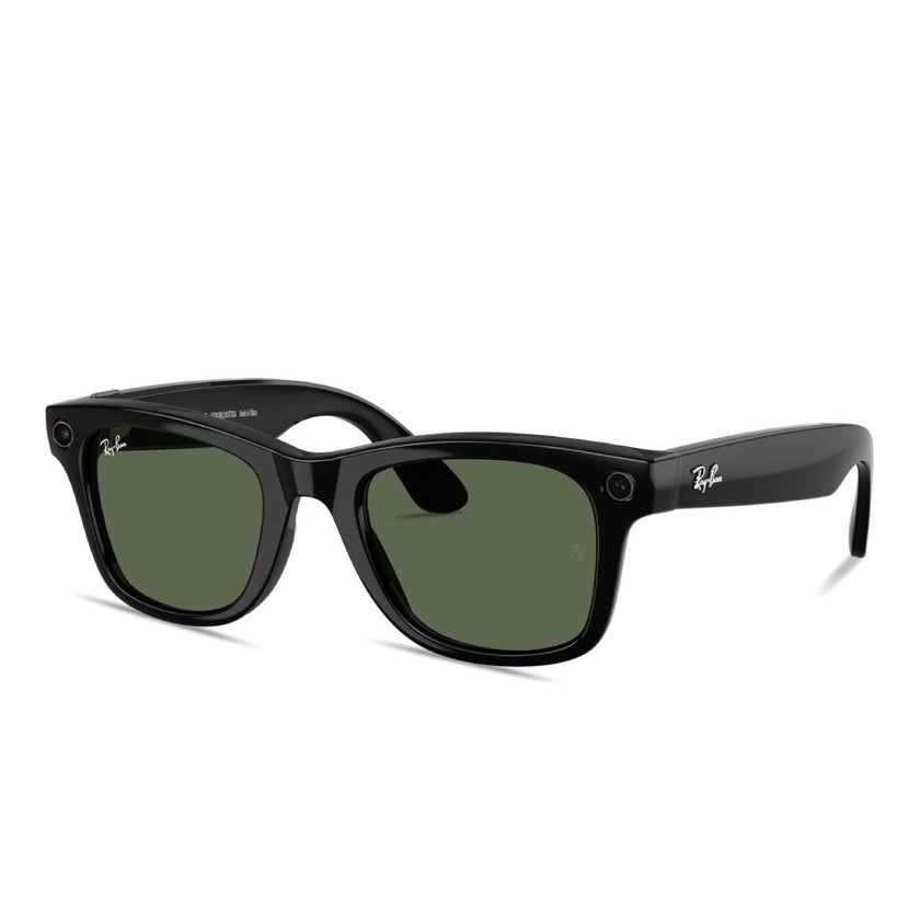 Ray-Ban Meta Wayfarer Gen 2 Sunglasses, Size 50, G-15 Green - RW4012