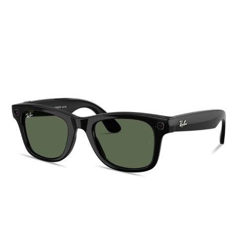 Ray-Ban Meta Wayfarer Gen 2 Sunglasses, Size 53, G-15 Green - RW4012