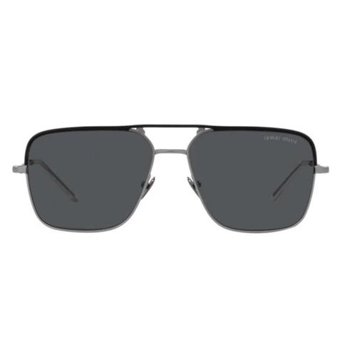 Giorgio Armani Men's Sunglasses, Pillow Shape, Size 57 - AR6142-300387