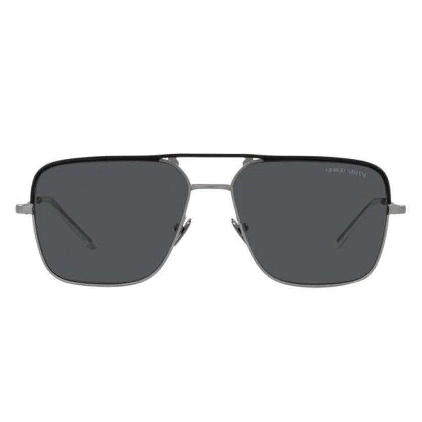 Giorgio Armani Men's Sunglasses, Pillow Shape, Size 57 - AR6142-300387