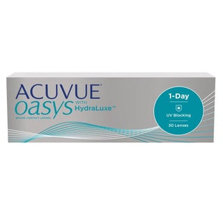 Acuvue Oasys 1-Day Clear Contact Lenses, Base Curve 8.5, Pack of 30's