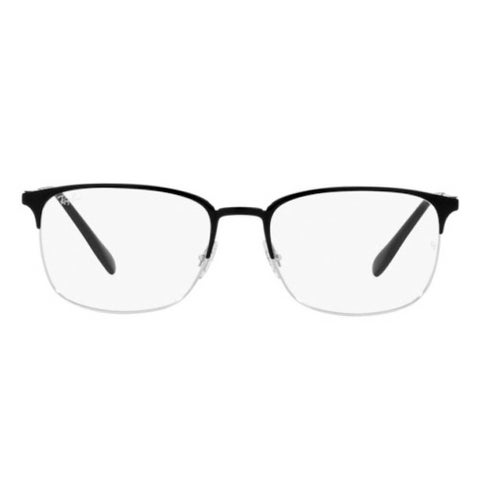 Ray-Ban Unisex Optical Frames, Browline Shape, Size 54 - 2861 RX6494