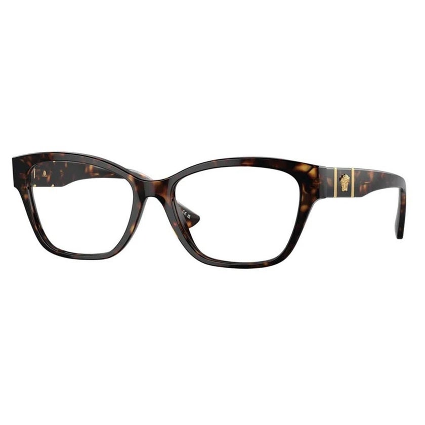 Versace Women Optical Frames, Rectangle Shape, Size 54 - 108 0VE3344