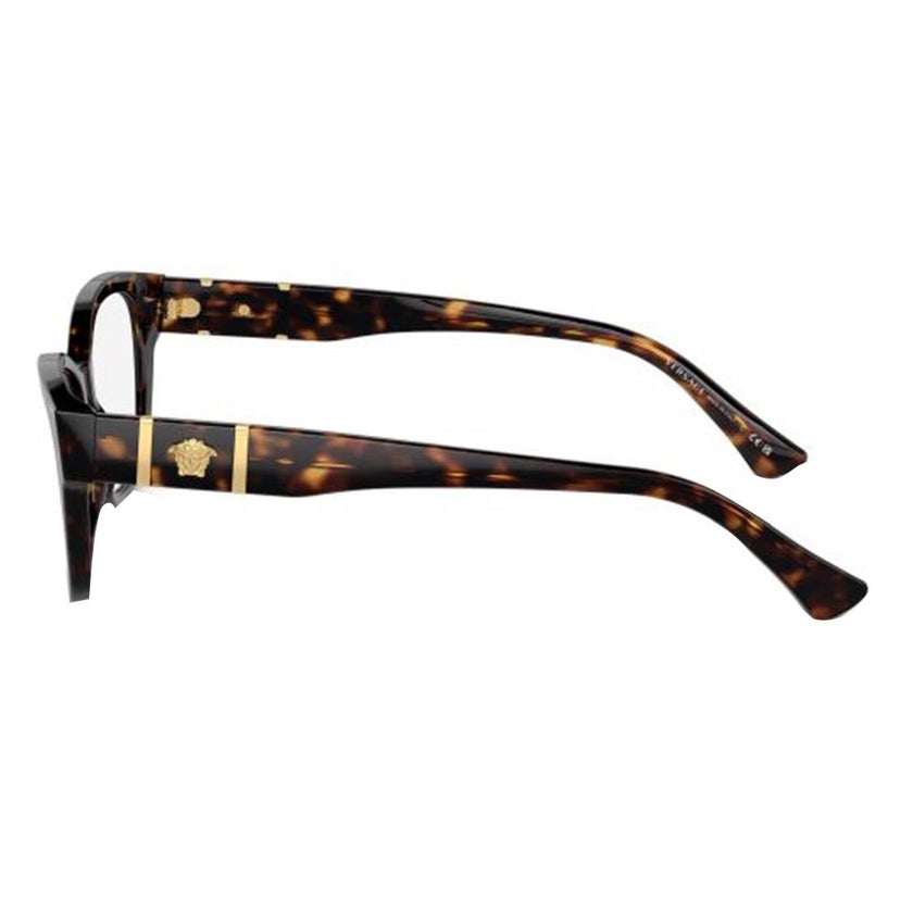 Versace Women Optical Frames, Rectangle Shape, Size 54 - 108 0VE3344