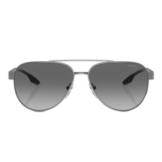 Prada Linea Rossa Men's Sunglasses, Aviator Shape, Size 58 - 5AV3M1-PS-54TS