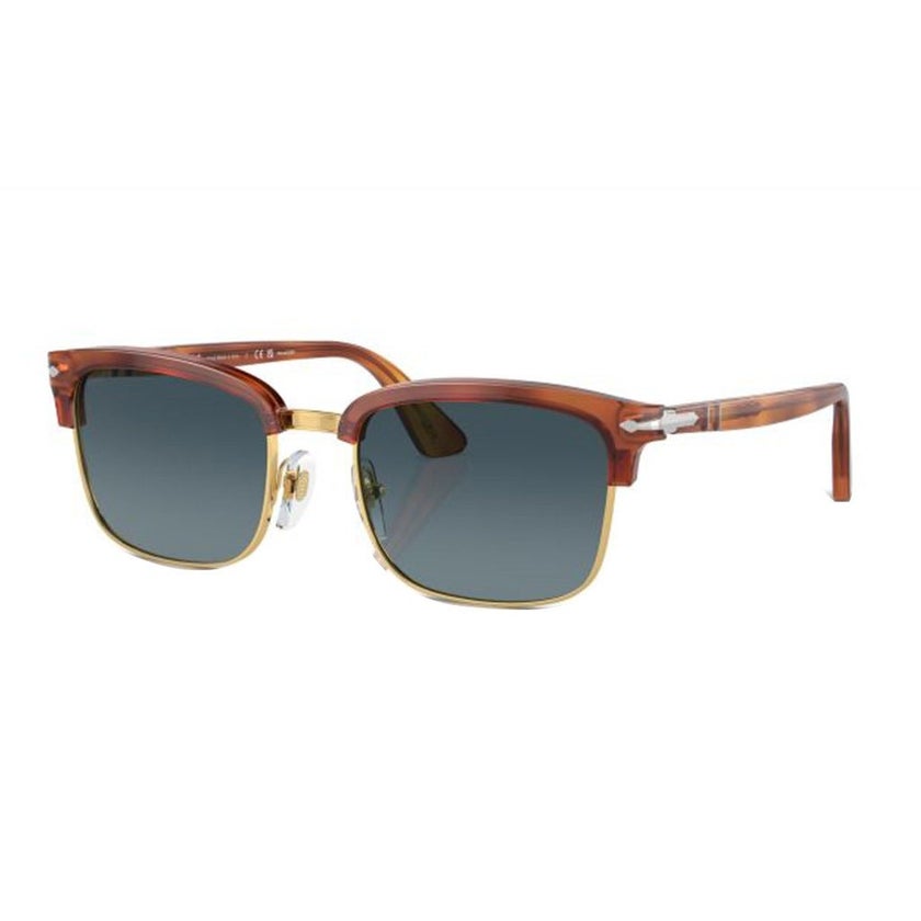 Persol Unisex Sunglasses, Browline Shape, Size 56 - 96/S3-PO3327S