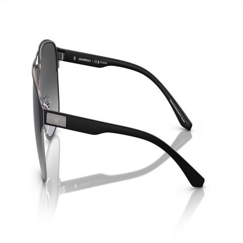 Emporio Armani Men's Sunglasses, Aviator Shape, Size 60 - 336511-0EA2144