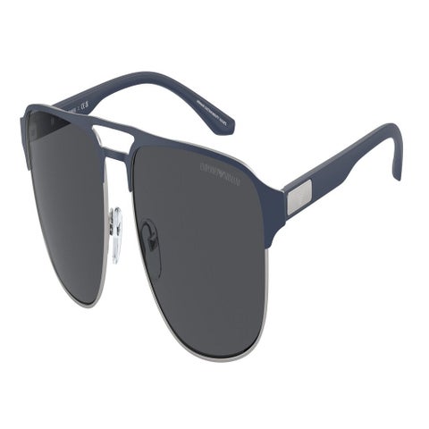 Emporio Armani Men's Sunglasses, Aviator Shape, Size 60 - 336887-0EA2144