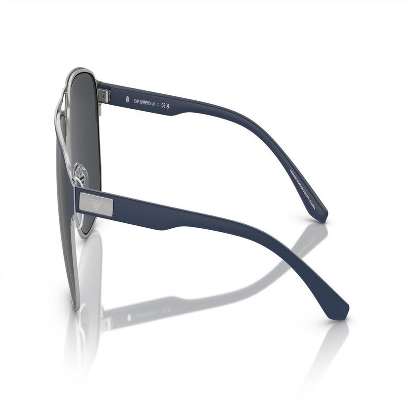 Emporio Armani Men's Sunglasses, Aviator Shape, Size 60 - 336887-0EA2144