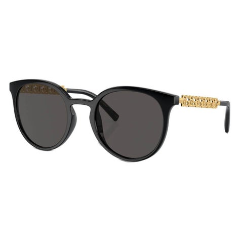 Dolce & Gabbana Women's Sunglasses, Round Shape, Size 52 - 501/87-0DG6189