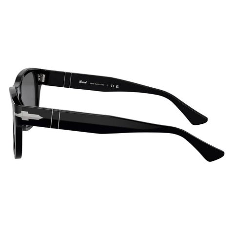 Persol Unisex Sunglasses, Rectangle Shape, Size 55 - 95/B1-PO3341S
