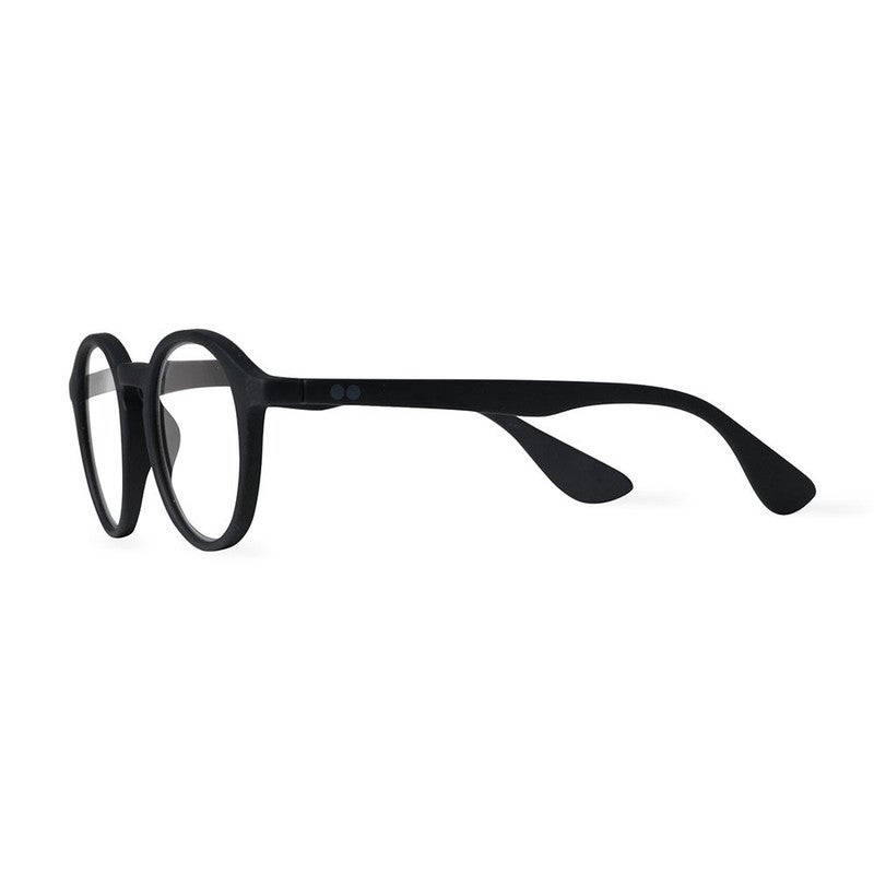 Booq Unisex Blue Light Reading Glasses, Phantos Shape - Black