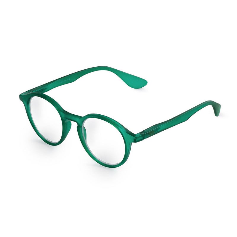 Booq Unisex Blue Light Reading Glasses, Phantos Shape - Green