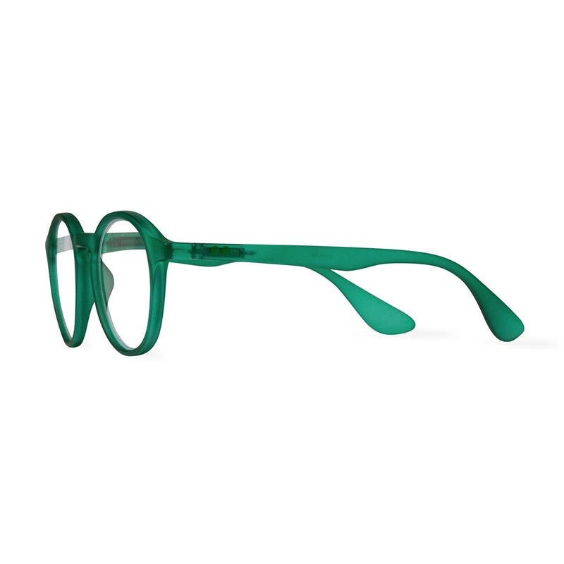 Booq Unisex Blue Light Reading Glasses, Phantos Shape - Green