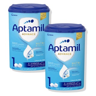 Aptamil Advance Stage 1 Baby Milk Formula, 0 To 6 Months - 2 x 800g