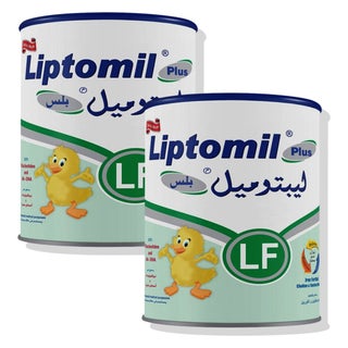 Liptomil Plus LF Lactose Free Baby Milk Formula, 0+ Months - 2 x 400g