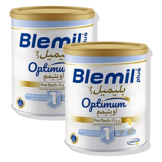 Blemil Plus Optimum Protech Stage 1 Baby Milk Formula, 0 To 6 Months - 2 x 400g