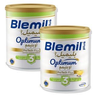 Blemil Plus Optimum Protech Stage 3 Toddlers Milk Formula, 1 To 3 Years - 2 x 400g
