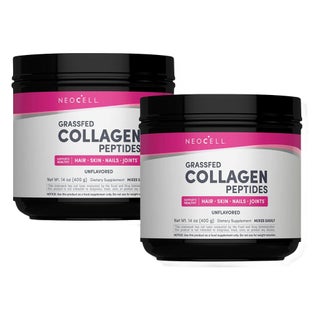 NeoCell Grassfed Collagen Peptides Powder, Unflavored - 2 x 400g