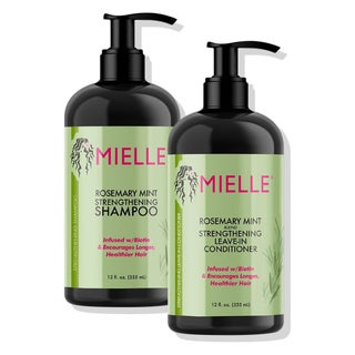 Mielle Rosemary Mint Hair Strengthening Shampoo + Conditioner Set - 355ml