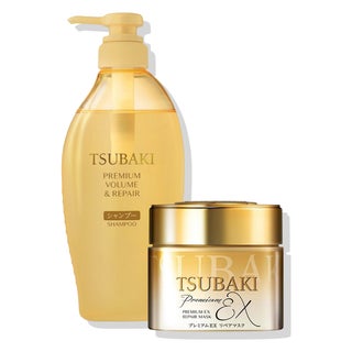 Tsubaki Premium Volume & Repair Shampoo + Hair Mask Set