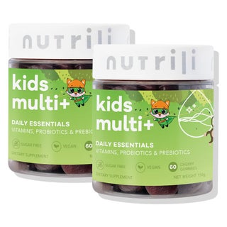 Nutrili Kids Multi+ Probiotics Gummies, Cherry - 2 x 60 Gummies