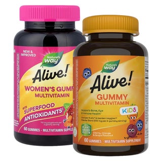 Alive Women & Kids Multivitamin Gummies Set - 2 x 60 Gummies