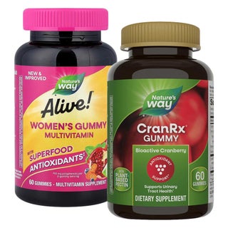 Alive Women Multivitamin & CranRx Gummies Set - 2 x 60 Gummies