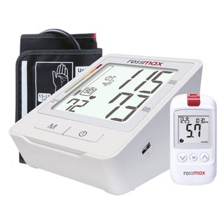 Rossmax HS200 Blood Sugar Monitor & Z1 Blood Pressure Monitor Set